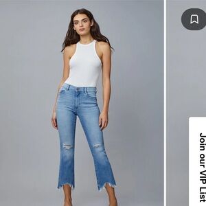 DL1961 Bridget Boot High Rise Instasculpt Crop Size 30